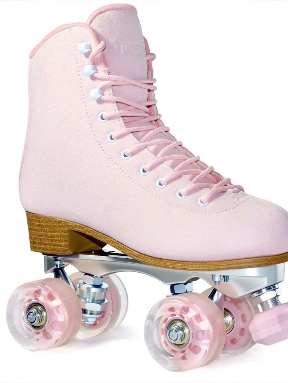 Classic Pink Women's Quad Roller Skates